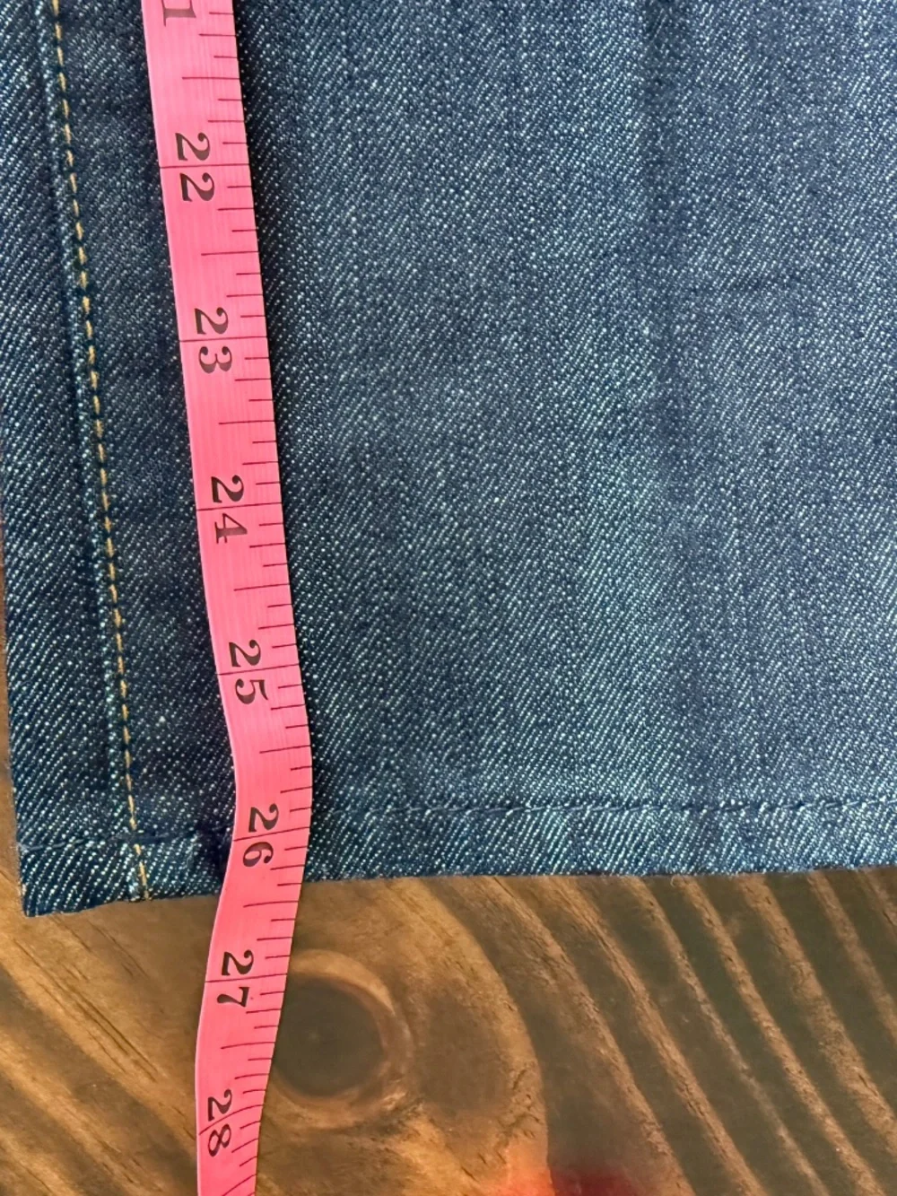 Tory Burch Straight Leg Cropped Jean - Size 30